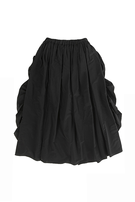 オンラインショップ】 gather humoresque skirt boarder black ロング